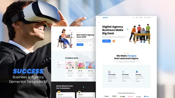 Success – Creative Agency Elementor Template Kit
